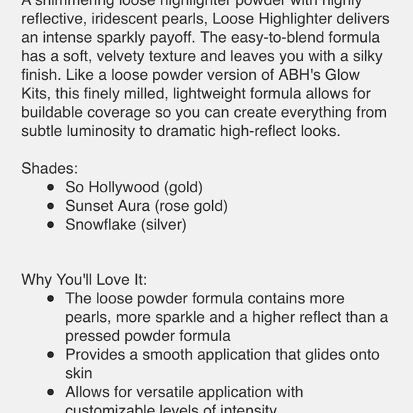 COPY - Mini loose highlighter by Anastasia. - Picture 4 of 4